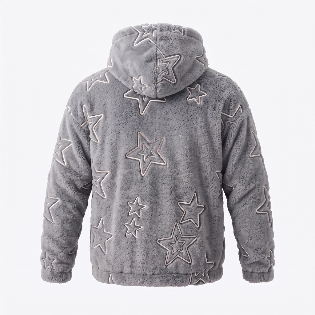 Sudadera Grey Stars