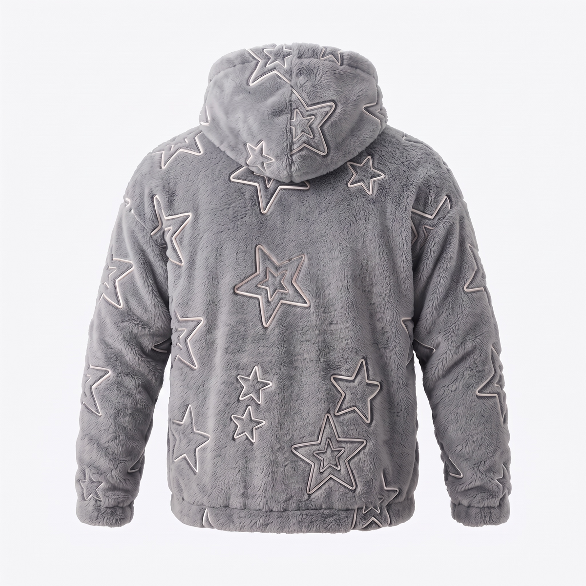 Sudadera Grey Stars