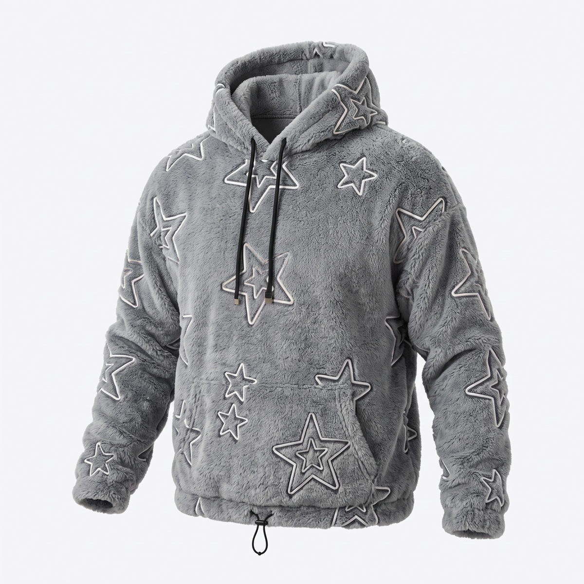 Sudadera Grey Stars