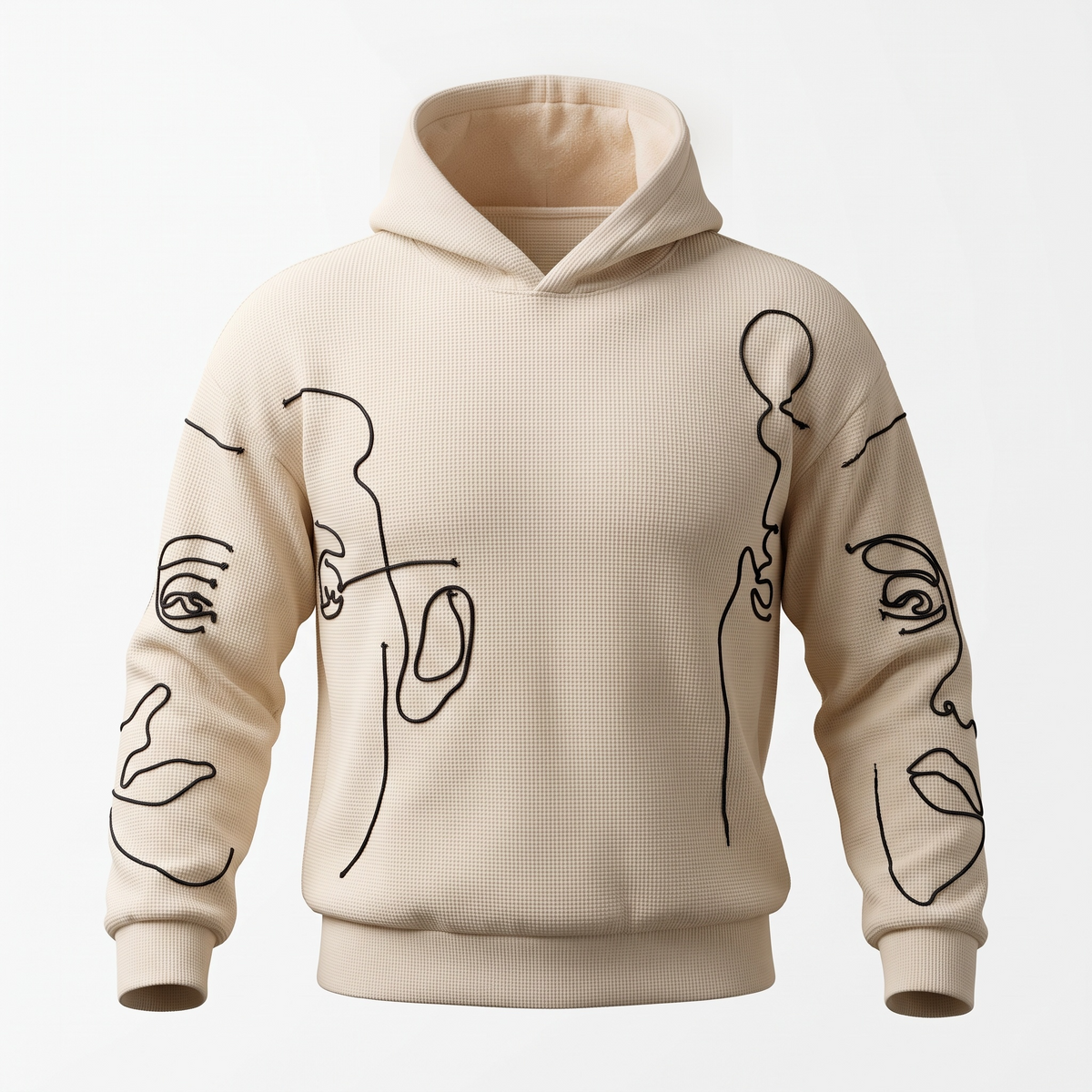 Sudadera Arte Lineal