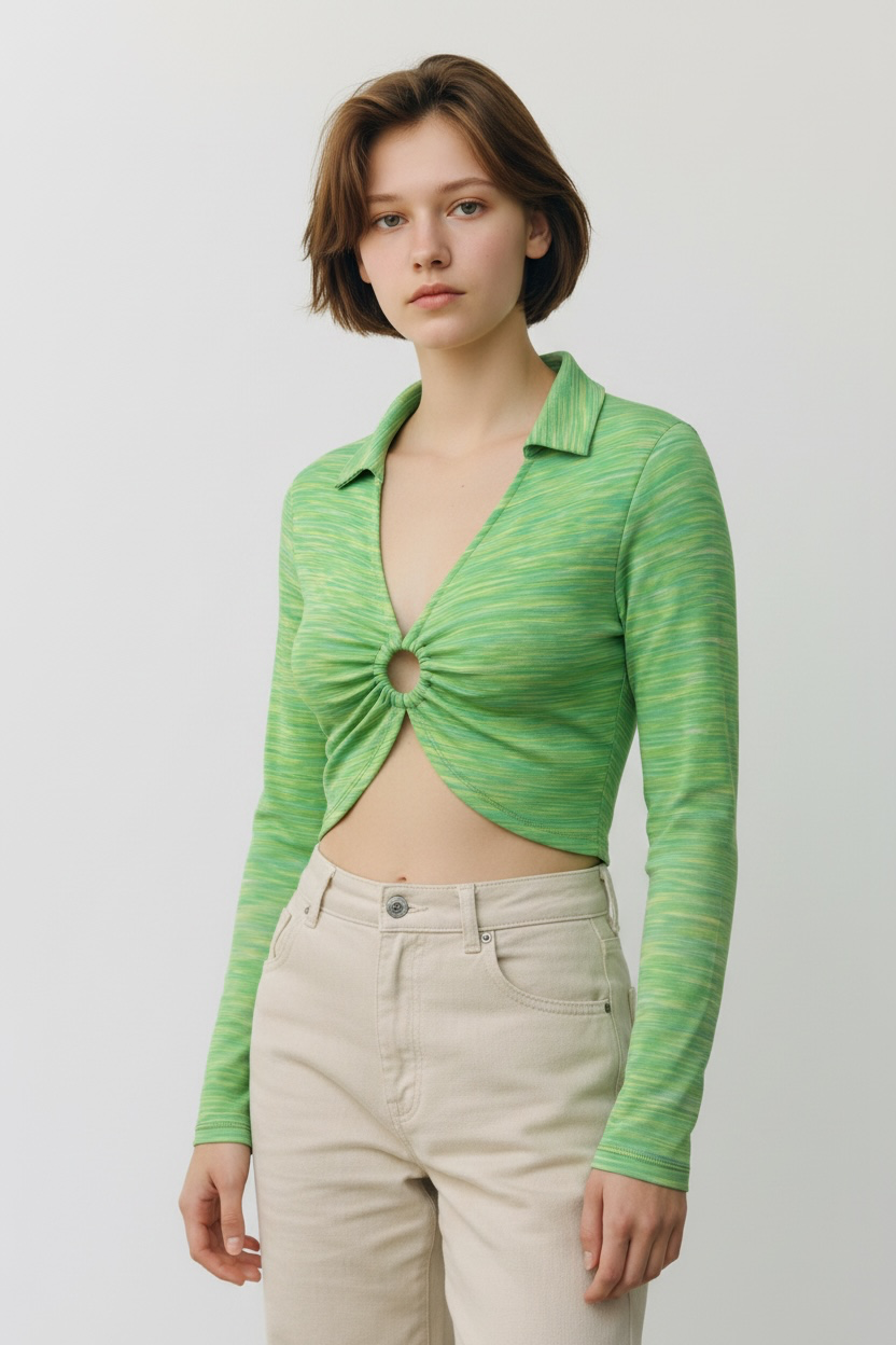 Blusa Polo Kiwi