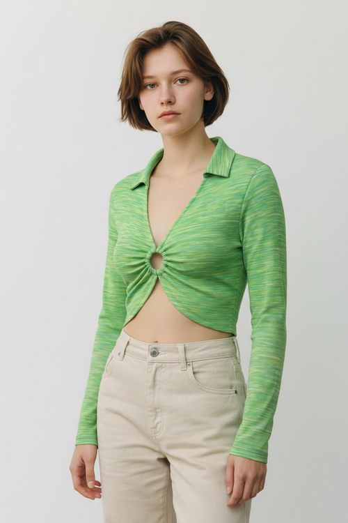 Blusa Polo Kiwi